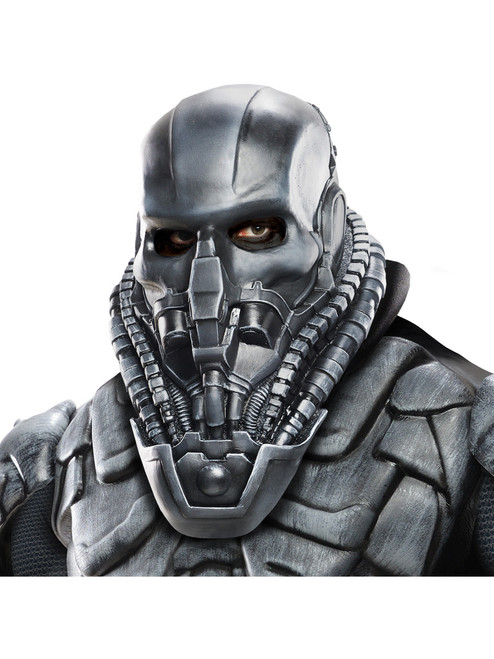 Adult Deluxe DC Superman General Zod Overhead Vinyl Mask Costume Accessory