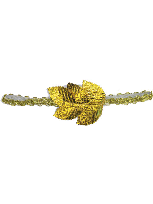 New Roman Gold Laurel Leaf Wreath Costume Headband