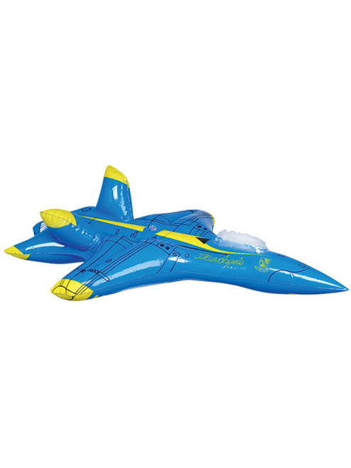 23" Blue Angel Inflatable Jet Airplane Aviation Pilot Toy Decoration