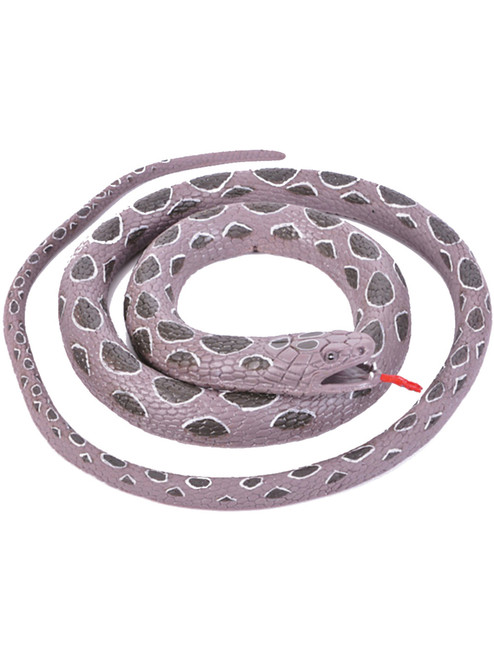 New Rubber 6 Feet Grey Gray Prop Halloween Decoration Coral Snake
