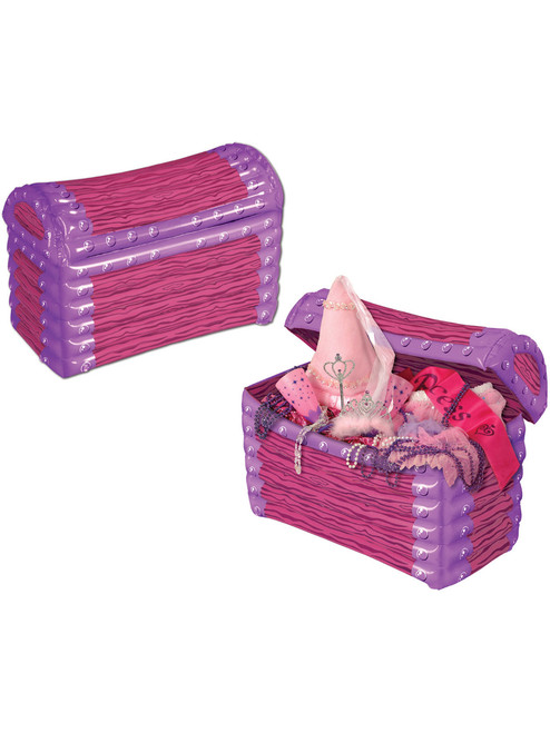 Inflatable Pirate Princess Buccaneer Treasure Chest Party Cooler Decoration