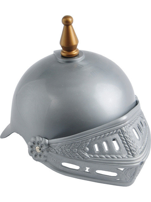 Adult Crusader Knight Costume Helmet With Moving Eye Shield