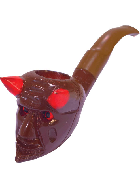 Adult Demon Devil Face Costume Accessory Novelty Pipe