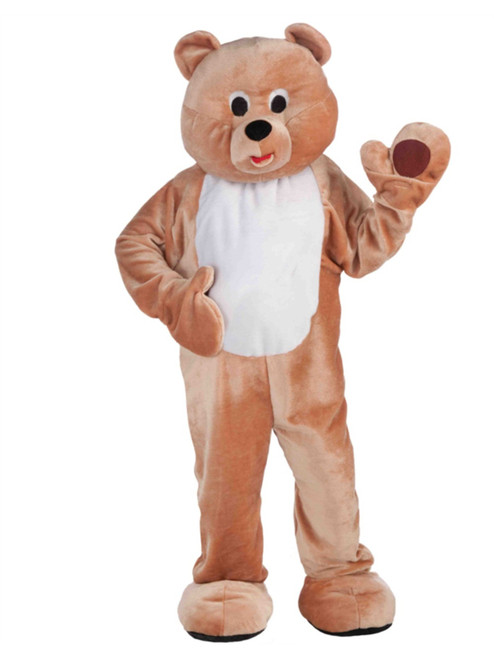 Mens 42-44 Honey Bear Parade or School Deluxe Plush Mascot Costume