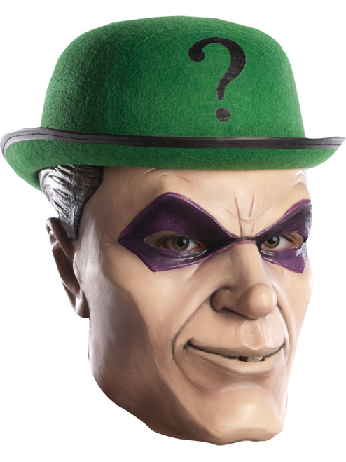 Adult Batman Officially Licensed DC Comics Adult Riddler Mask Costume Accessory