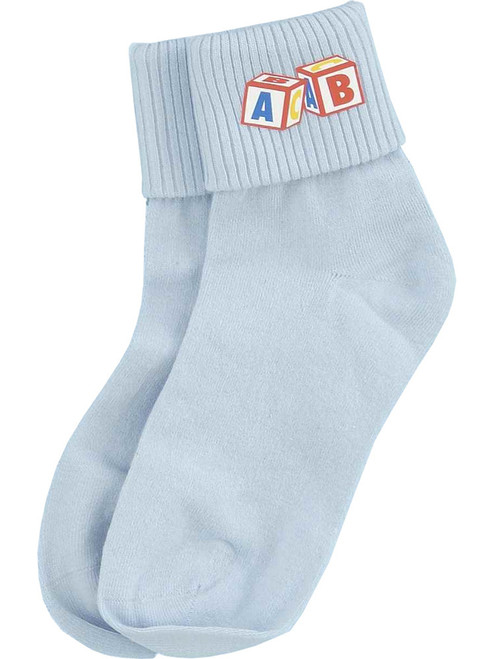 New Mens Blue Adult-Baby Costume Accessory Socks