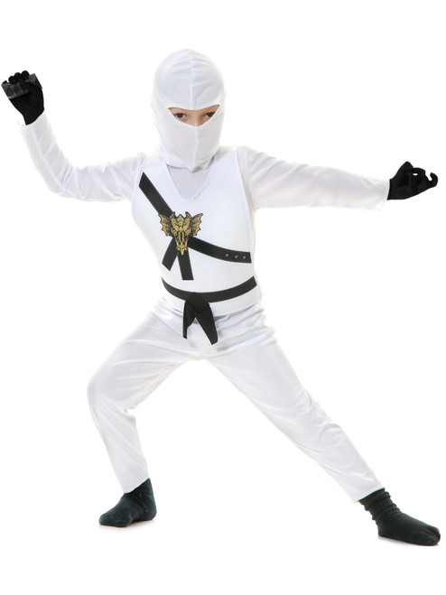 Child White Ninja Avengers Series 1 Costume