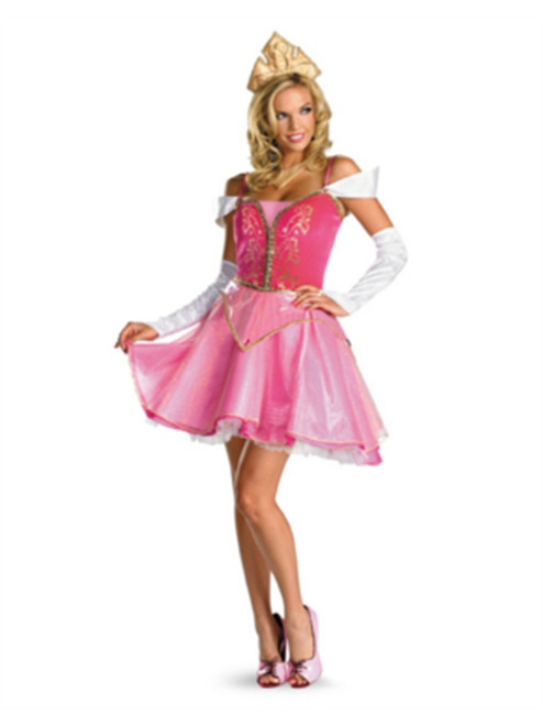 Womens Prestige Sleeping Beauty Disney Princess Aurora Costume