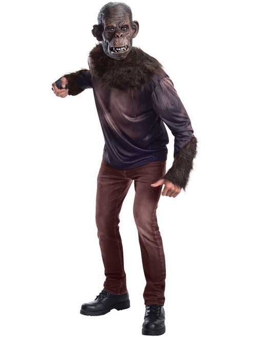 Adult's Mens Dawn Of The Planet Of The Apes Koba Monkey Chimp Costume