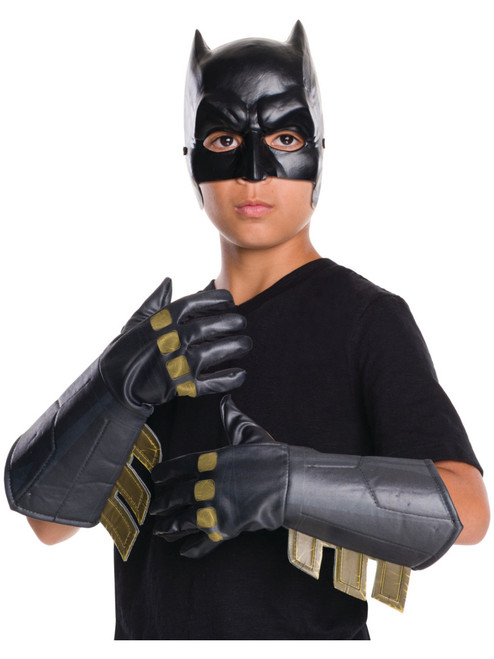 Child's Batman V Superman Dawn Of Justice Gauntlet Gloves Costume Accessory