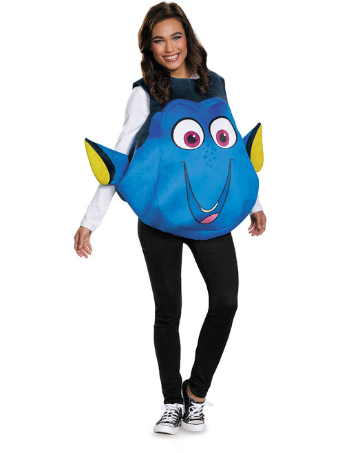 Adult's Womens Disney Finding Dory Fish Tunic Costume Costume One Size