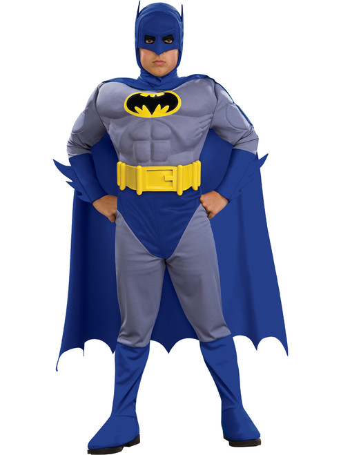Boys Batman The Brave And The Bold Muscle Chest Costume