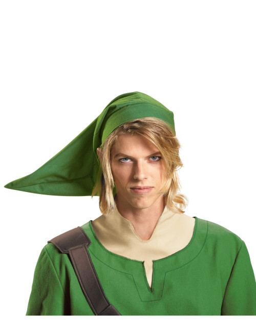 Adults Nintendo Legend Of Zelda Link Green Hat Costume Accessory