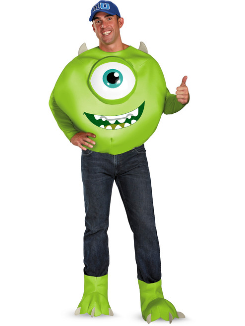 Deluxe Adult Monsters Inc University Mike Costume