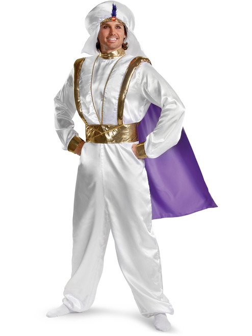New Disney Aladdin Alladin Adult Costume Large XL 42-46