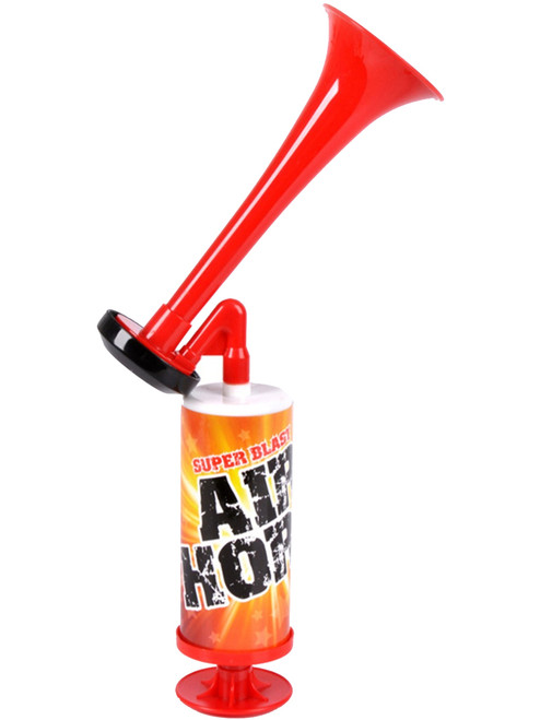 Team Spirit Rally Manual Pump Air Horn Party Noise Maker