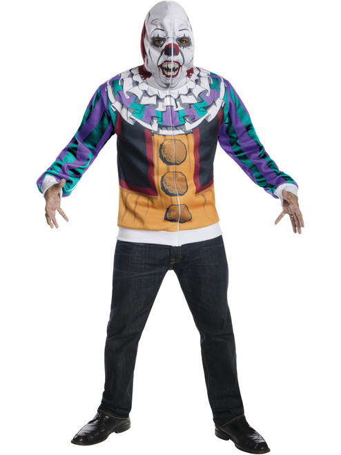 Men's Deluxe Pennywise Clown Costume