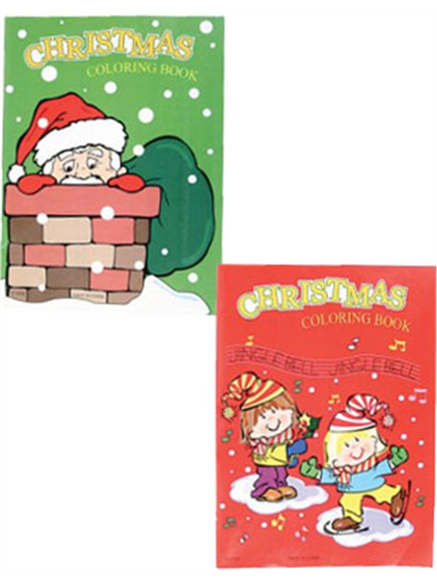 6 New Christmas Holiday Season Toy Gift Activity Coloring Books