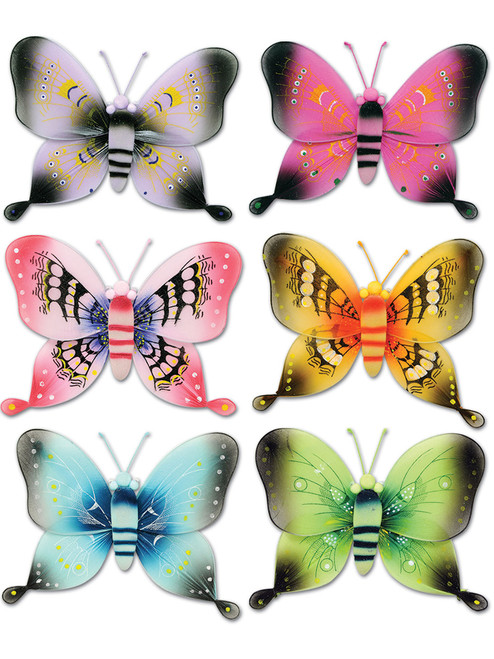 Majestic Spring Butterfly Wind Spinner Hangers Danglers Decoration