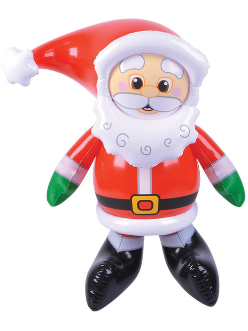 24" Inflatable Blow Up Christmas Yard Lawn Santa Decoration