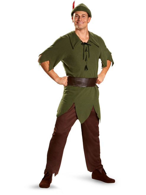 Adult Large-XL 42-46 Official Disney Peter Pan Costume