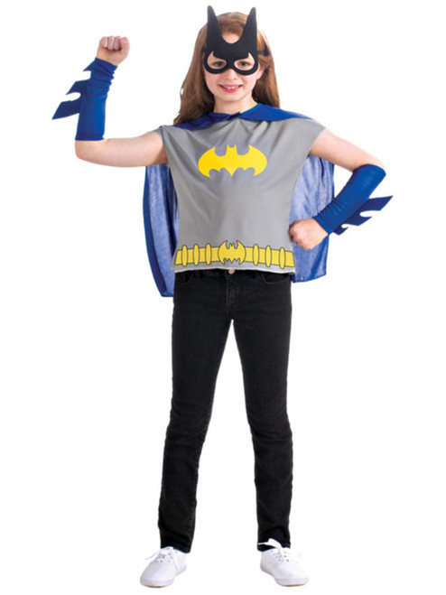 Girls DC Comics Batgirl Costume Set With Accessories