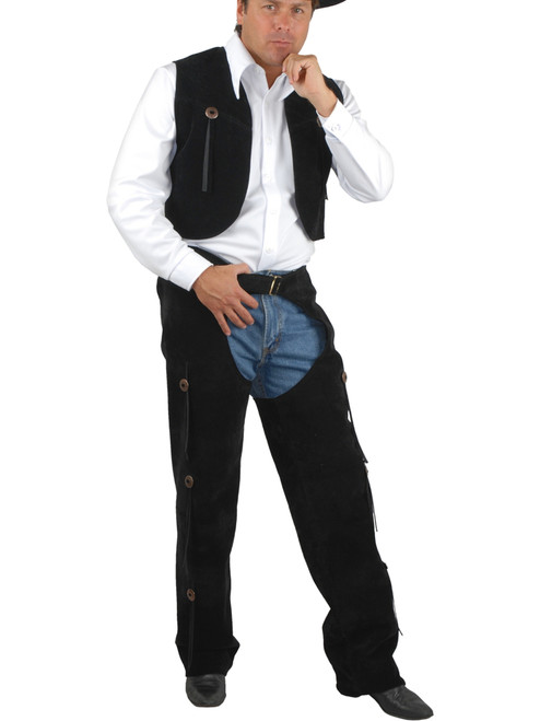 black cowboy costume