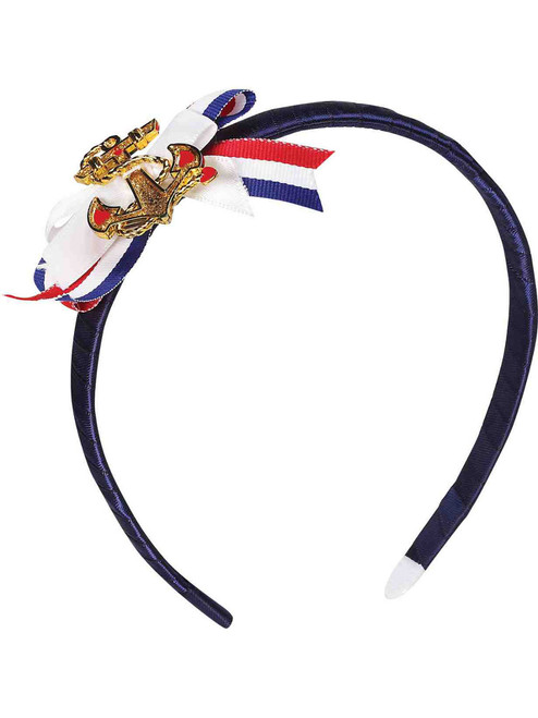 Red White and Blue Lady in the Navy Costume Hair Accessory Headband