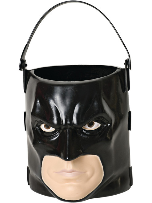 Batman Head Sand Pail Trick Or Treat Bucket Halloween Decoration