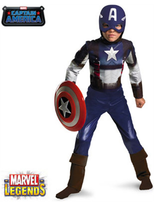 Child The Avengers Captain America Costume