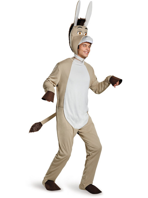 Adult's Mens Deluxe Shrek Fairy Tale Annoying Donkey Costume