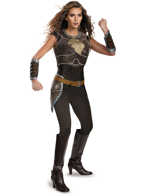 Womens Deluxe World Of Warcraft Garona Half Orc Draenei Costume