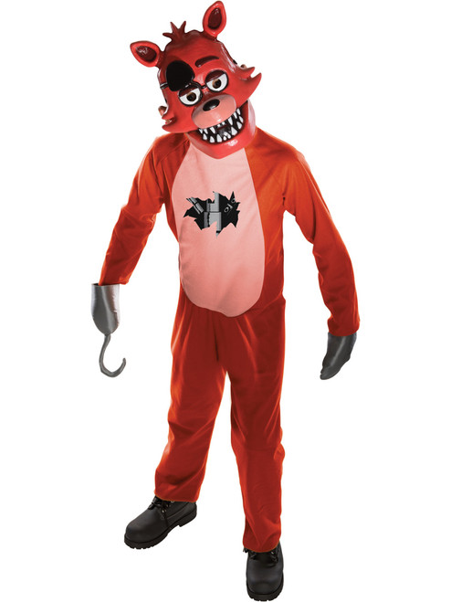 Childs Five Nights At Freddy's Foxy Fox Survival Horror Costume Tween 34-36