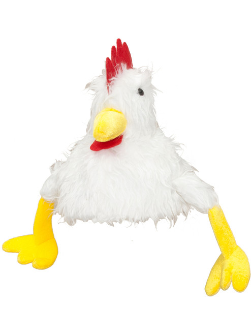 Adults Furry Chicken Farm Pecking Animal Hat Costume Accessory