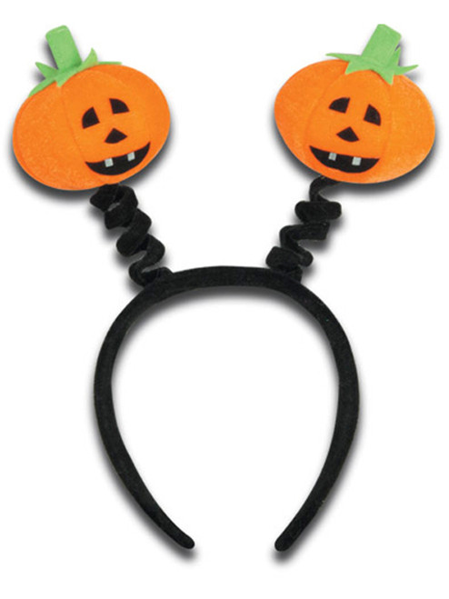 Halloween Character Bouncy Pumpkin Bopper Headband Costume Accessory