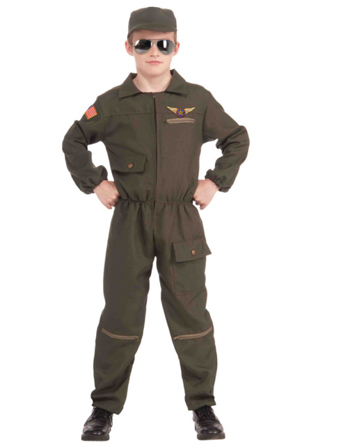 Child United States Air Force Fighter Jet Pilot Costume