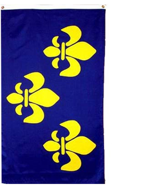 New 3x5 French Fleur De Lis Flag Lys France Flags