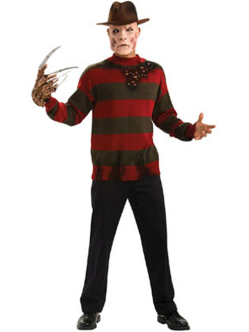 Full Figure Nightmare Elm Street Freddy Costume Sweater