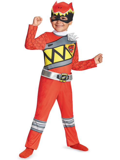 Red Ranger Power Rangers Dino Charge Classic Toddlers Costume