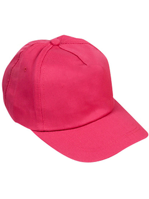 Adults Pink Color Baseball Hat Costume Accessory