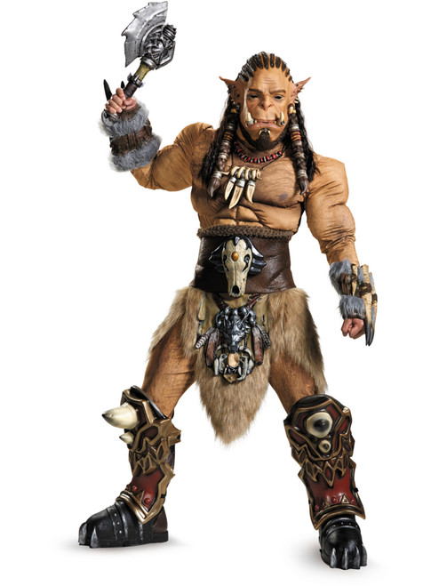 Adult's Mens Prestige World Of Warcraft Durotan Orc Horde Warrior Costume