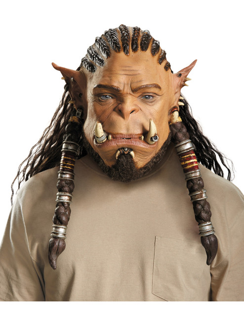 Adult's Deluxe World Of Warcraft Warrior Durotan Mask Costume Accessory