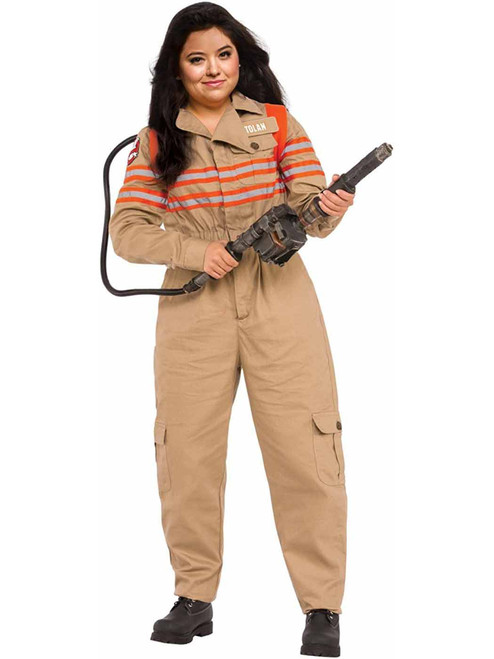 Womens Grand Heritage Female Ghost Buster Ghostbusters Costume Plus 16-22