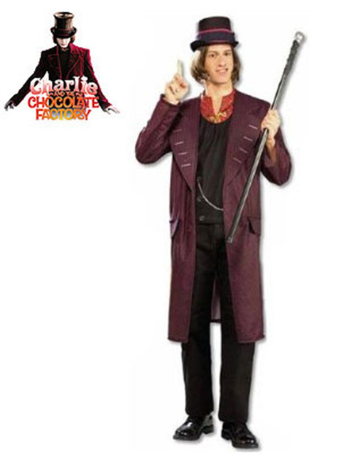 Adult Charlie And The Chocolate Factory Willy Wonka Costume