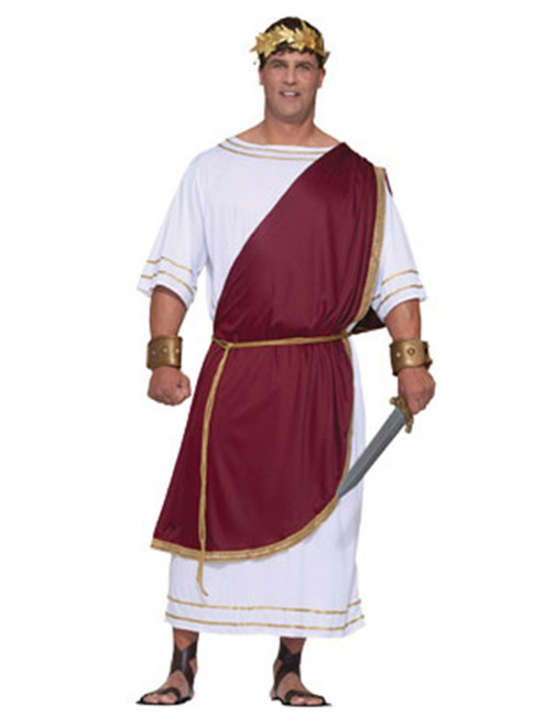 New Men's Plus Size XXXL Size 58 Julius Caesar Costume