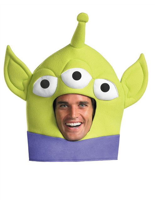 Officially Licensed Toy Story 3 3-Eye Alien Adult Costume Headpiece Hat