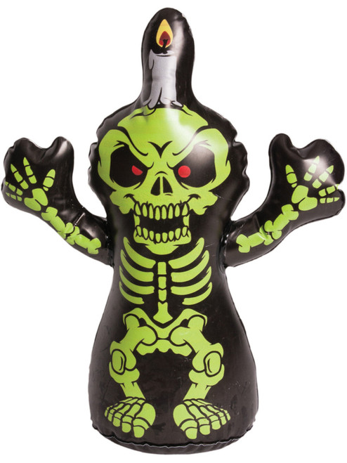 Spooky Blow-Up Mini-Inflatable Skeleton Halloween Indoor/Outdoor Decoration