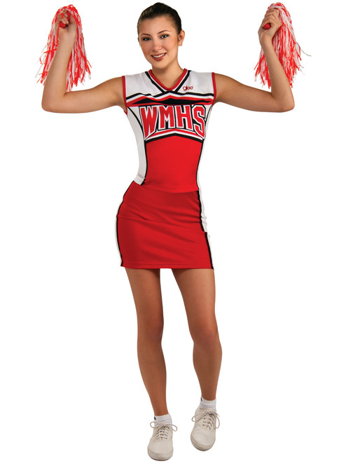 Women's Teen Size 2-6 Glee WMHS Cheerleader Costume