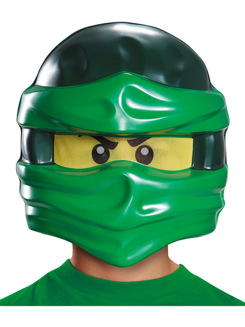 Child's Boys LEGO® Ninjago Lloyd Green Ninja Mask Costume Accessory