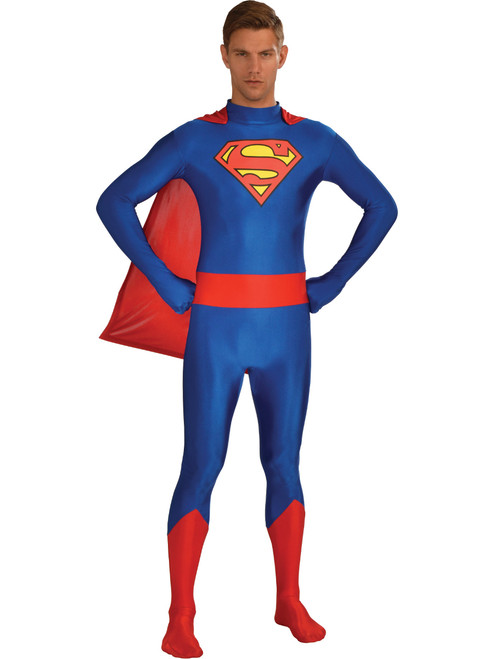 Adult's Superman Unisex Super Hero Style Costume